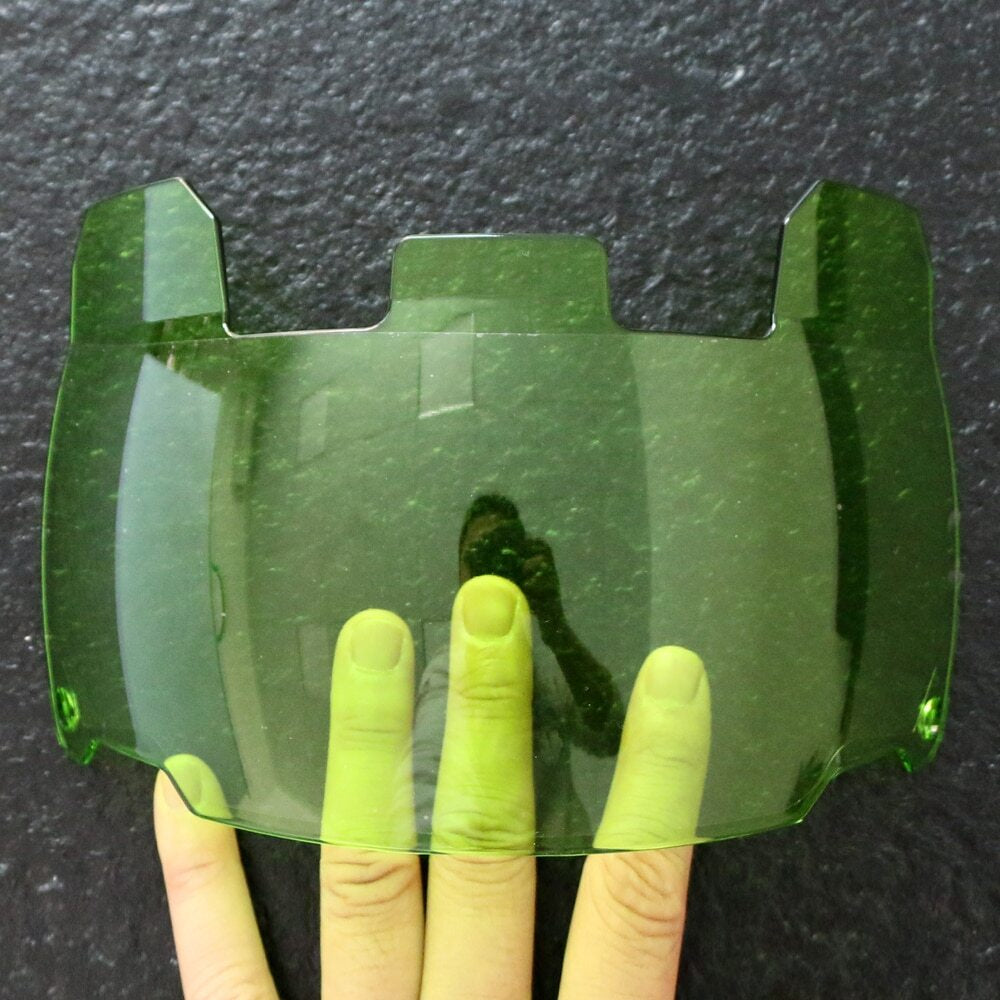 American Football Universal Fit Visor Rugby Helmet Eye Shield Visors with Clips