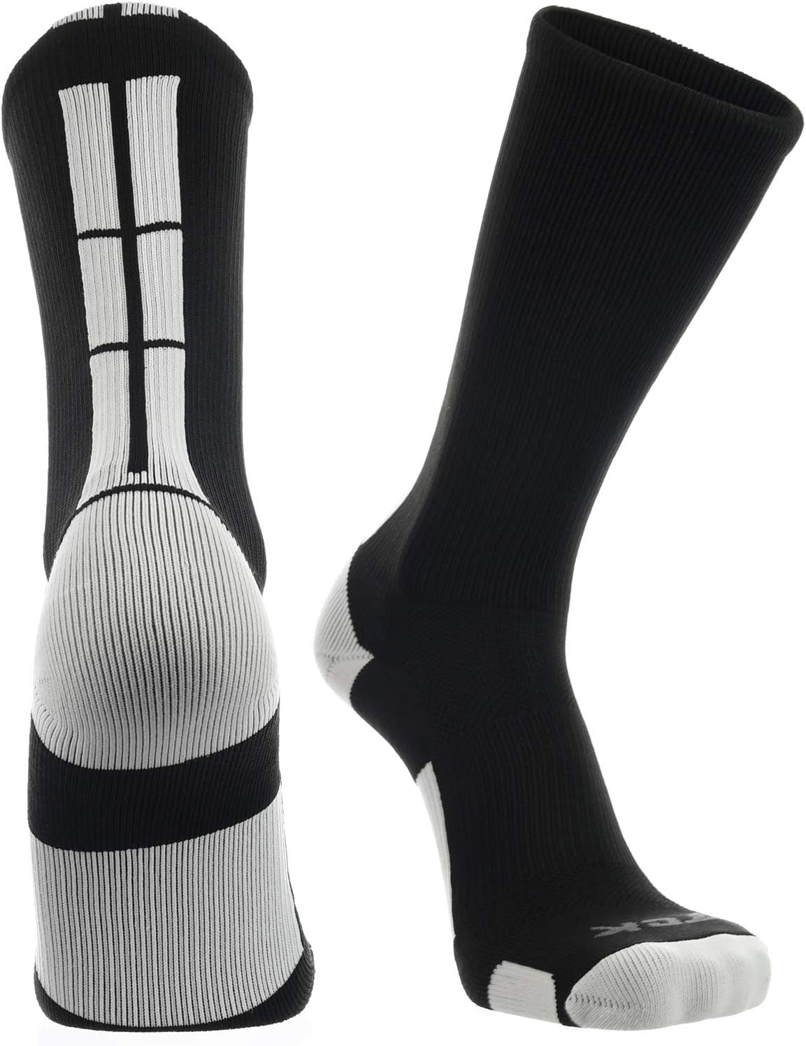 Baseline Athletic Crew Socks for Basketball, Football, Flag Football & Sports – Moisture Wicking, Cushioned, 20+ Team Colors