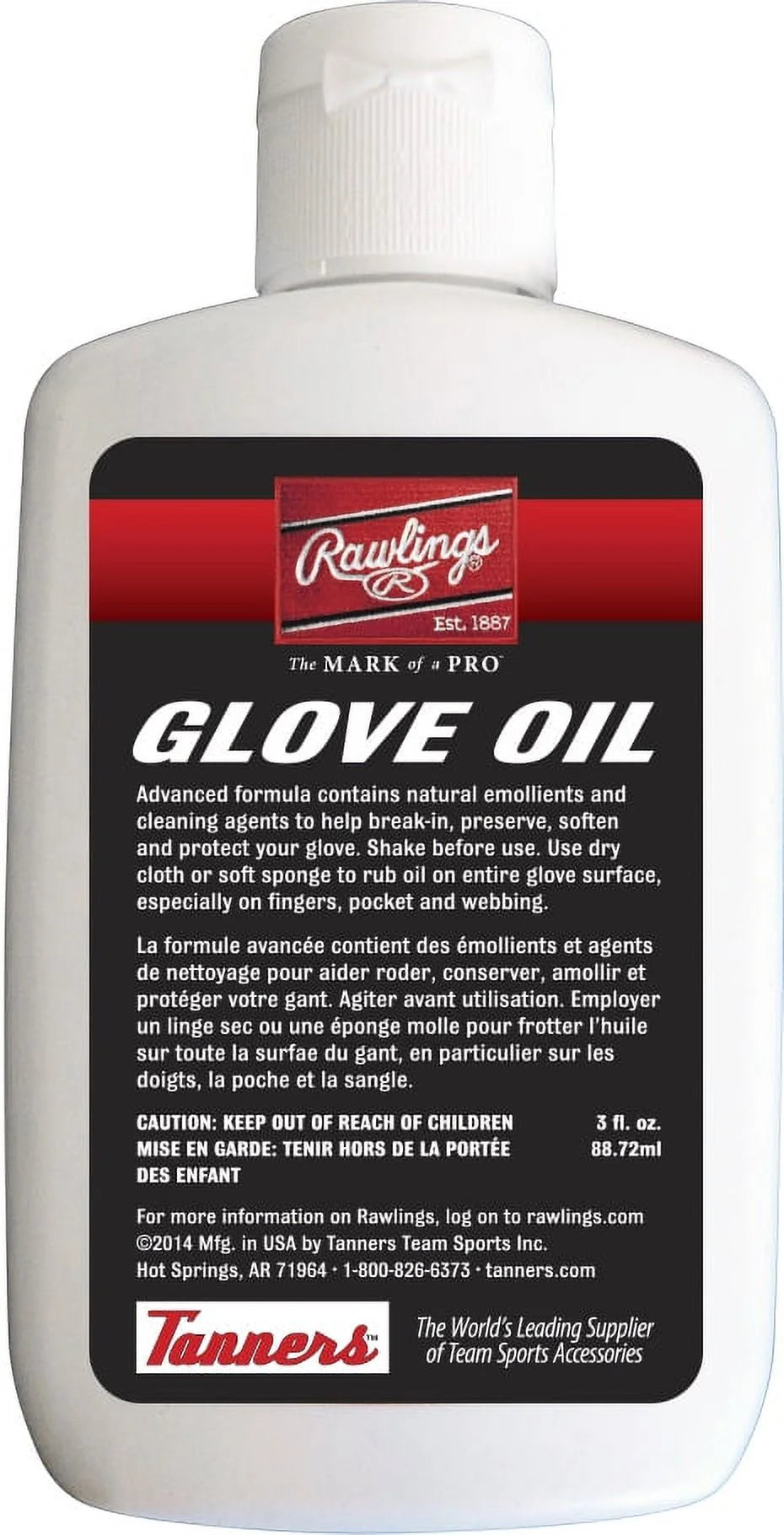 (2 Pack)  Glovolium Baseball Glove Oil