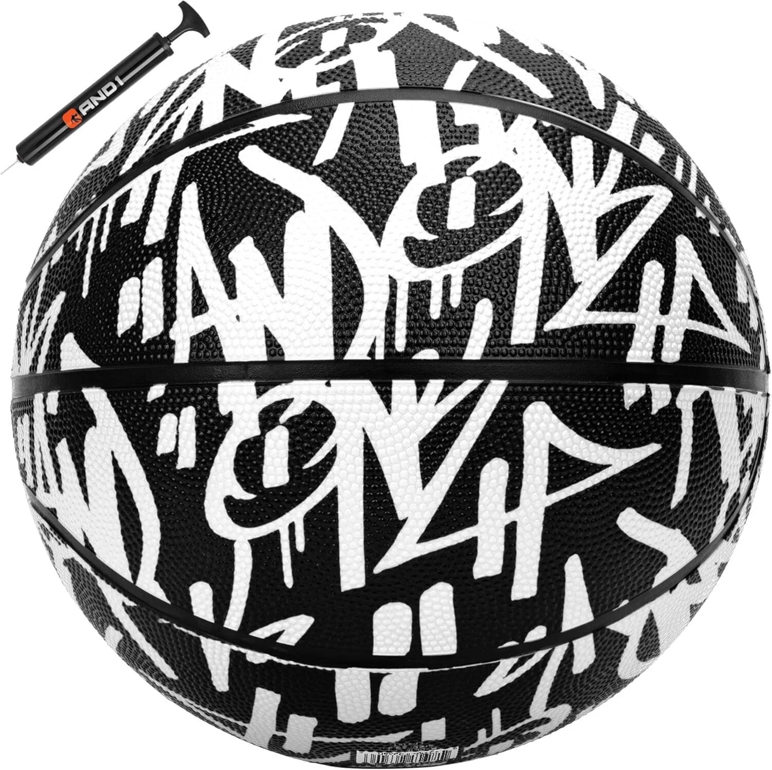 Fantom Graffiti Basketball: Official Regulation Size 7 (29.5") Rubber Basketball
