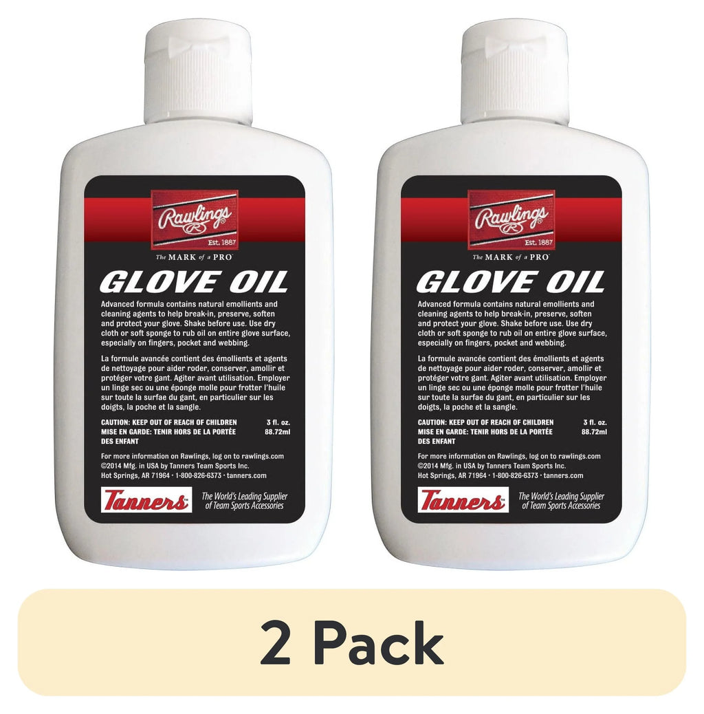 (2 Pack)  Glovolium Baseball Glove Oil