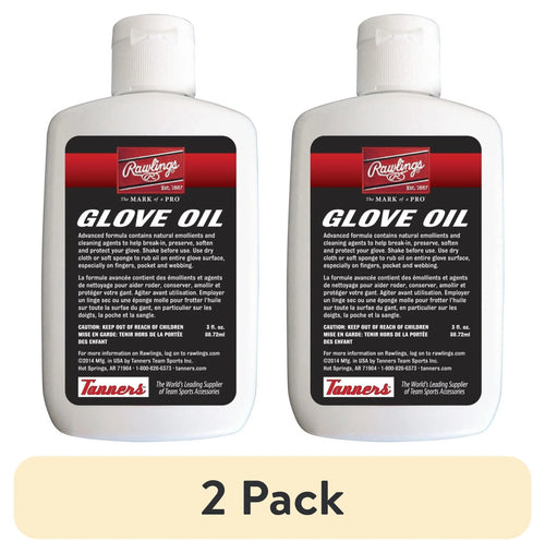 (2 Pack)  Glovolium Baseball Glove Oil