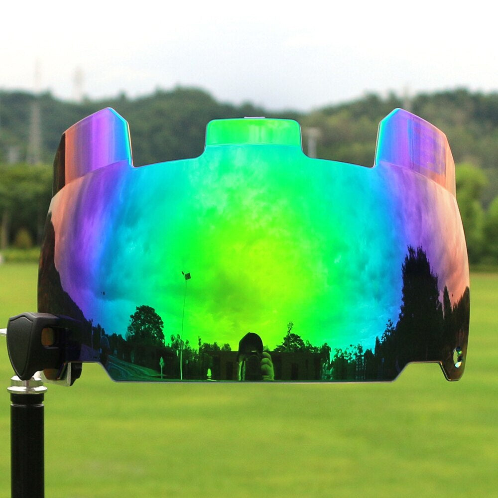 American Football Universal Fit Visor Rugby Helmet Eye Shield Visors with Clips