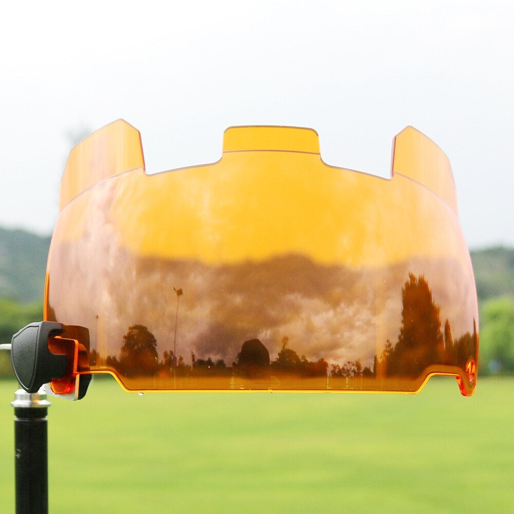 American Football Universal Fit Visor Rugby Helmet Eye Shield Visors with Clips