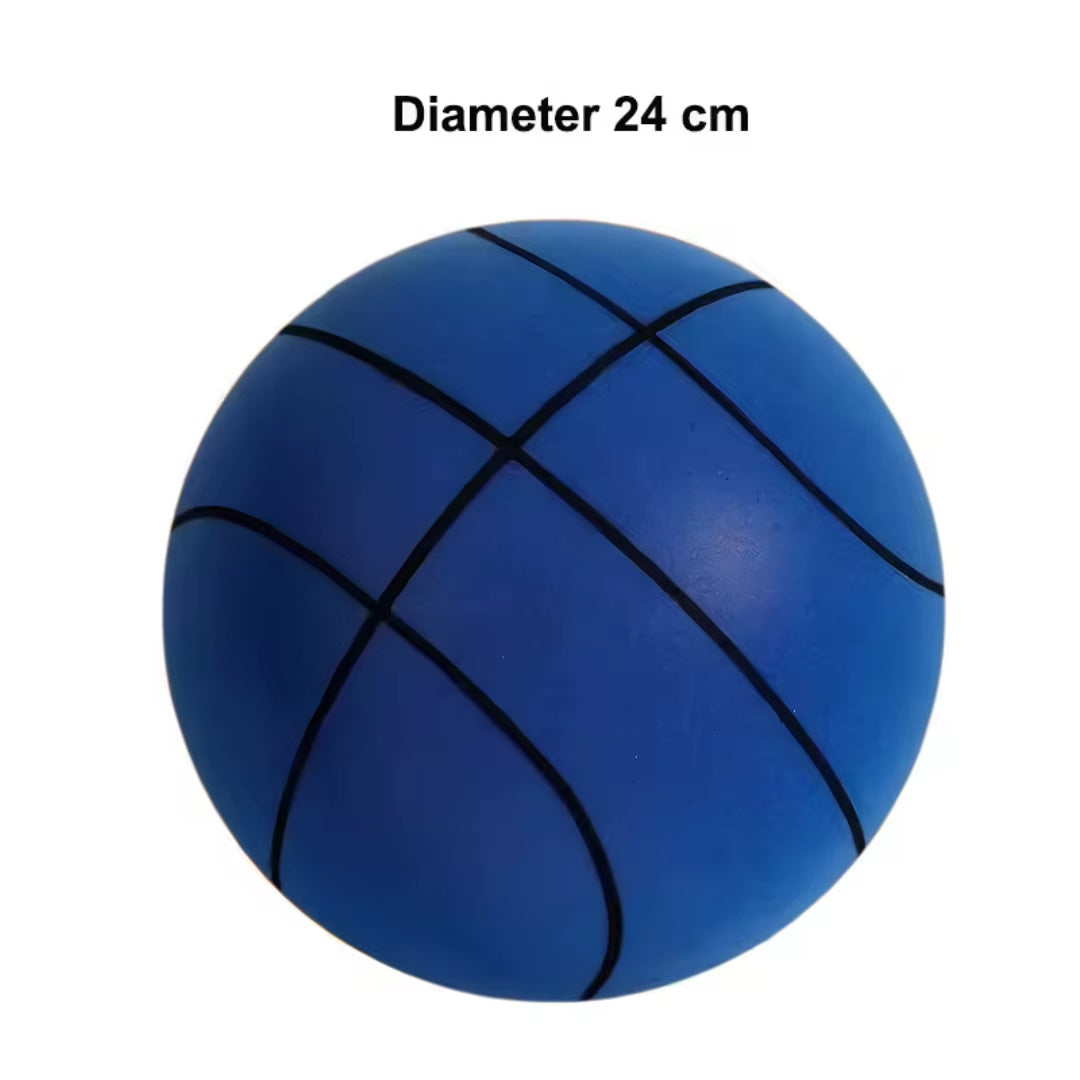 Silent Basketball Quiet No Noise High Density Soft PU Foam Squeezable Ball Indoor Mute Bouncing Basketball Children Sports Toys