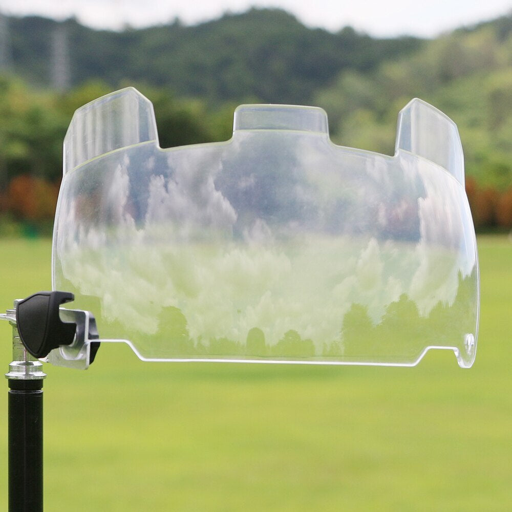 American Football Universal Fit Visor Rugby Helmet Eye Shield Visors with Clips