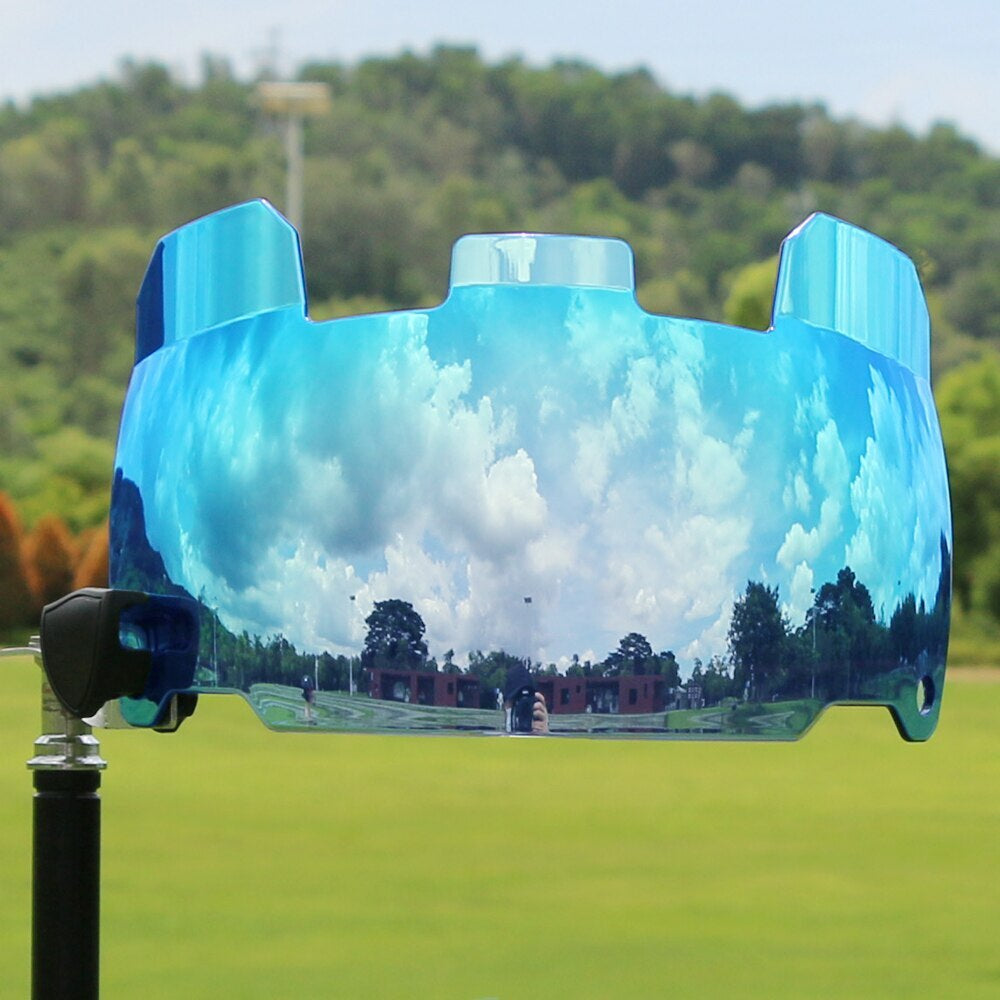 American Football Universal Fit Visor Rugby Helmet Eye Shield Visors with Clips