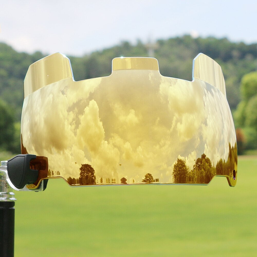 American Football Universal Fit Visor Rugby Helmet Eye Shield Visors with Clips