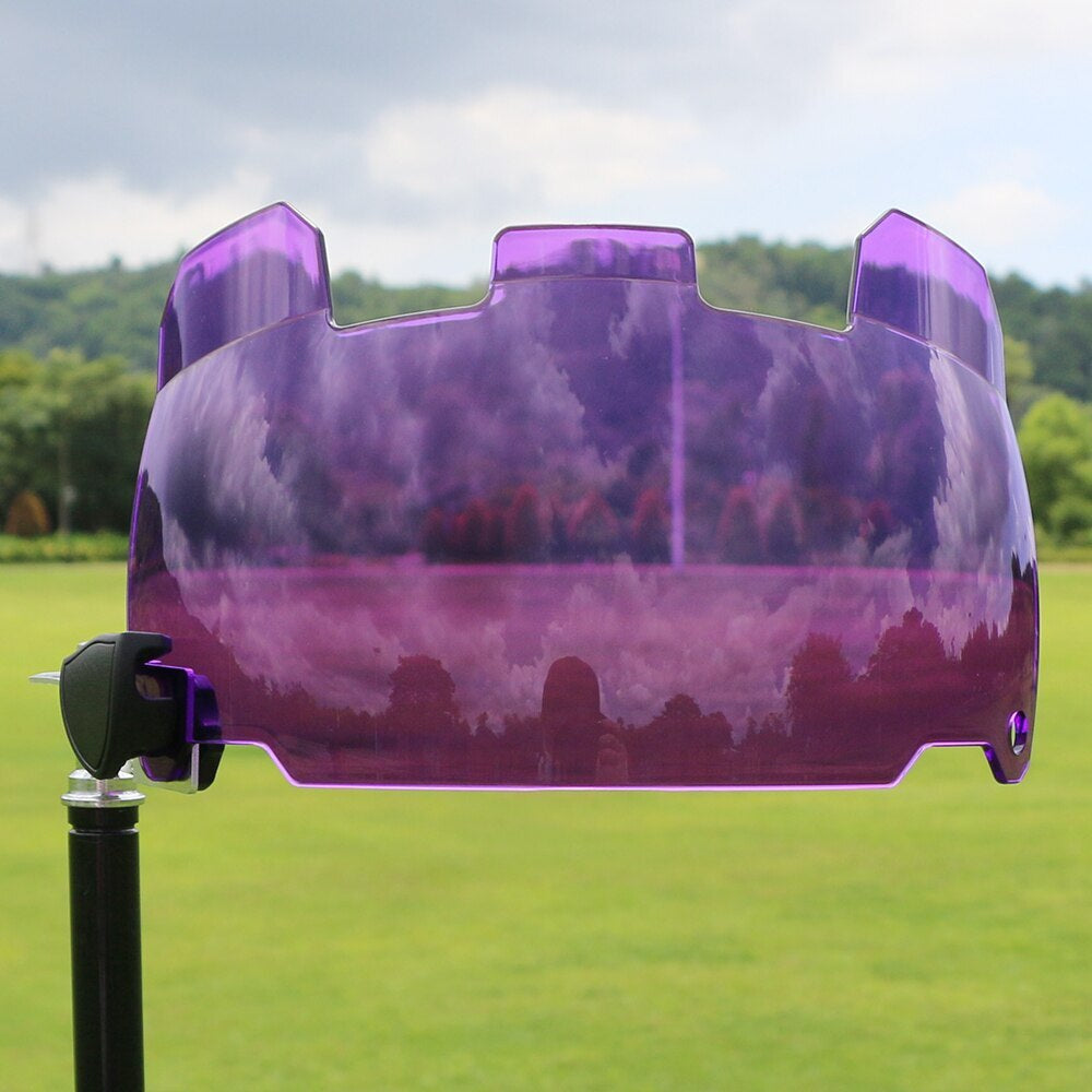 American Football Universal Fit Visor Rugby Helmet Eye Shield Visors with Clips