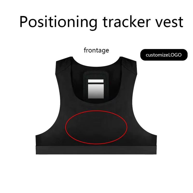 Soccer Training Vest Soccer Tracker Vest Workout Equipment Soccer Activity for Soccer Players Football Performance Vest No Track