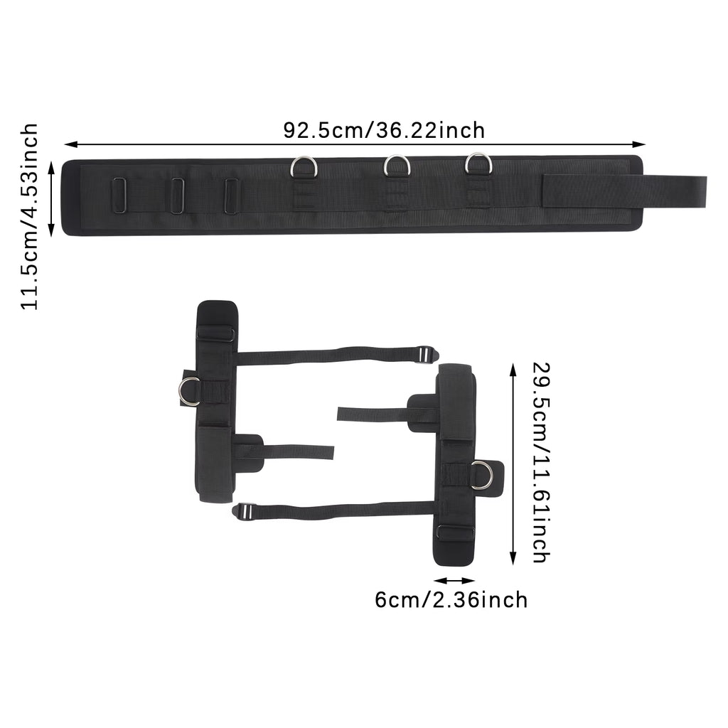 Jump Resistance Band Kit Leg Strength Resistance Band TPE Adjustable Vertical Jump Trainer Gym Equipment Accessories